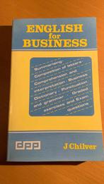 English for business - J. Chilver, Boeken, Studieboeken en Cursussen, Ophalen of Verzenden, Alpha, Zo goed als nieuw, HBO