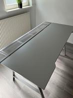 Gamebureau / Werkbureau grijs, Huis en Inrichting, Bureaus, Ophalen, In hoogte verstelbaar, Zo goed als nieuw, Bureau