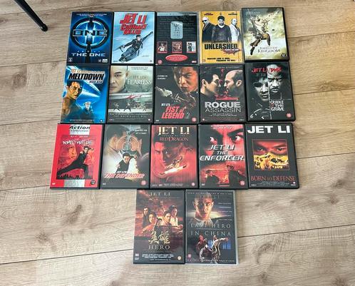 25 DVD’s met Jet Li, Cd's en Dvd's, Dvd's | Actie, Gebruikt, Actie, Vanaf 16 jaar, Ophalen of Verzenden