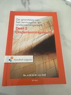 Ondernemingsrecht Deel 2 - A.M.M. van Zeijl, Ophalen of Verzenden, Alpha, Gelezen, HBO