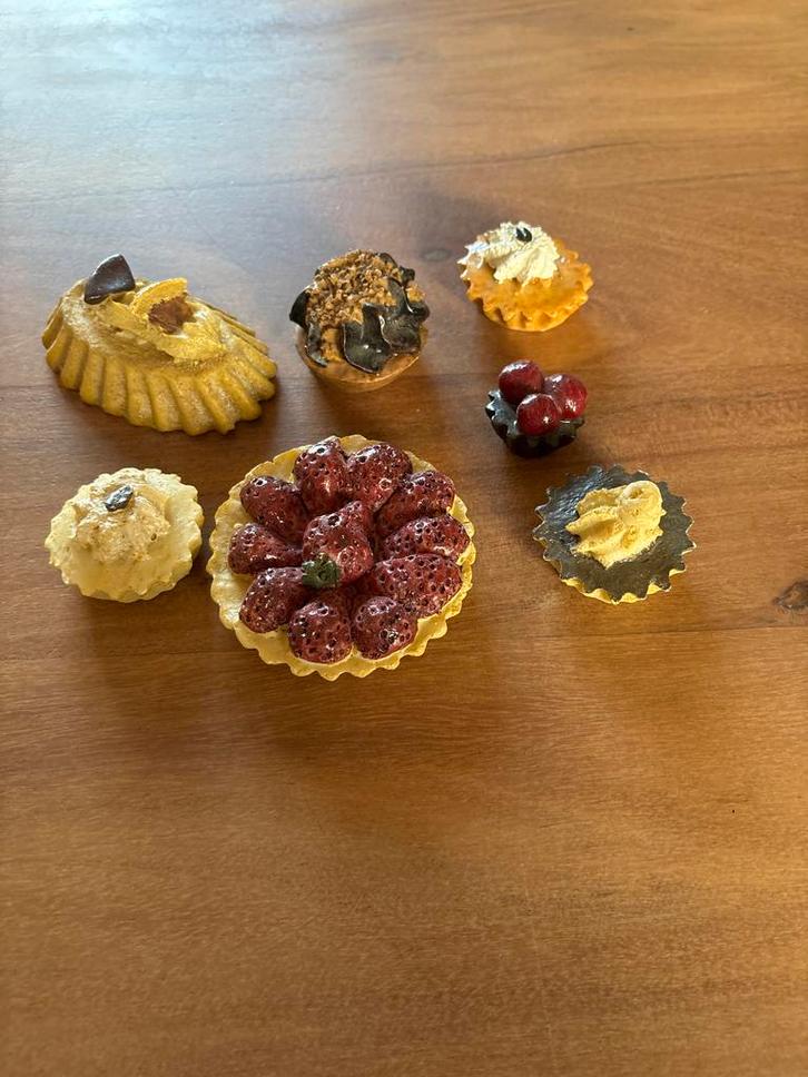 Nep Gebakjes - Decoratie, Antiek en Kunst, Curiosa en Brocante, Ophalen of Verzenden