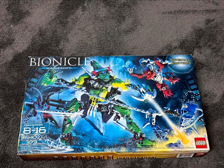 Lego Bionicle 8940 Karzahni met doos en instructies, Kinderen en Baby's, Speelgoed | Duplo en Lego, Zo goed als nieuw, Lego, Complete set