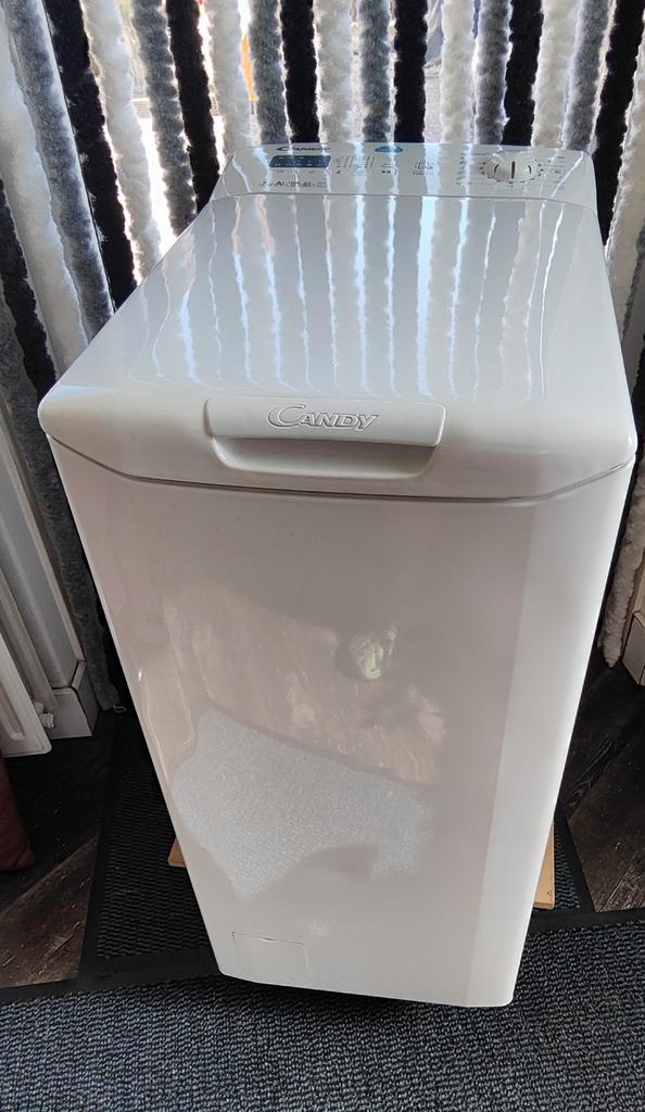Candy Smart Touch Bovenlader Wasmachine 7kg A+++, Witgoed en Apparatuur, Wasmachines, Gebruikt, Bovenlader, 6 tot 8 kg, 85 tot 90 cm