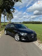 Audi A3 Sportback 40 TFSI e keyless/stoelverw/cruise/dealer, Stof, Gebruikt, 4 cilinders, Zwart