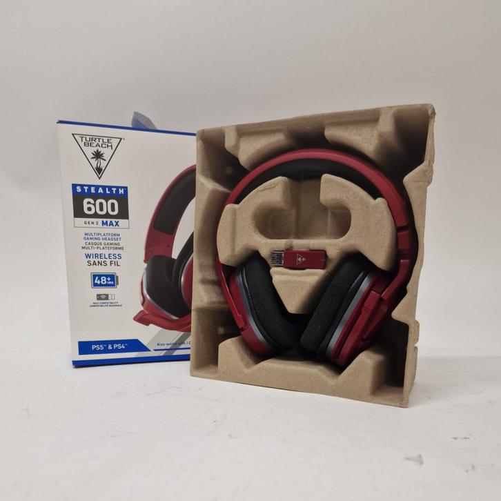 Turtle Beach Stealth 600P Gen2 MAX Rood | Nette staat, Audio, Tv en Foto, Koptelefoons, Zo goed als nieuw