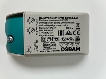 OSRAM Halotronic HTM 70/230-240 trafo | 5 st. | Halog en led beschikbaar voor biedingen