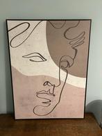 Canvas doek met lijst 60x80 - Montel, 50 tot 75 cm, Ophalen of Verzenden, 75 tot 100 cm, Print