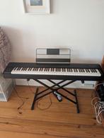 M audio hammer keyboard 88 + stand + audio interface + pedal, Ophalen, Zo goed als nieuw, Zwart
