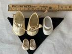 Poppen schoentjes, 2 sets. Vintage., Ophalen of Verzenden, Gebruikt
