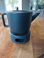 Theepot met warmhouder GUSTA, Huis en Inrichting, Keuken | Servies, Ophalen, Zo goed als nieuw, Overige stijlen, Overige typen
