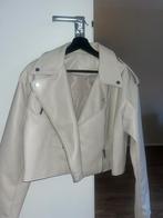 Leren jas, Kleding | Dames, Verzenden, Beige, Maat 42/44 (L), New Yorker