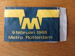 Suikerzakje opdruk Metro Rotterdam, Verzamelen, Ophalen of Verzenden, Nederland