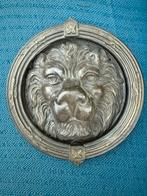 Bronzen Deurklopper Leeuw, Huis en Inrichting, Woonaccessoires | Wanddecoraties, Ophalen of Verzenden, Gebruikt