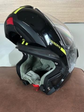 Schuberth C1 Fusion Yellow helm, mt 63 en SC 1 advanced beschikbaar voor biedingen