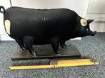 Reuze spaarvarken, Verzamelen, Ophalen of Verzenden, Zo goed als nieuw, Metaal of Blik, Dier