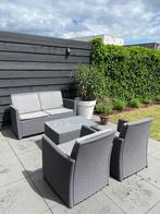 Allibert loungeset, Tuin en Terras, Tuinsets en Loungesets, Ophalen, 4 zitplaatsen, Gebruikt, Bank