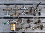 18 barnfind werktuig stoom diesel huis aftap kranen, Antiek en Kunst, Antiek | Gereedschap en Instrumenten, Ophalen of Verzenden