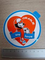 Sticker we love Oranje, Ophalen of Verzenden, Zo goed als nieuw, Sport