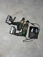 Hitachi set + 2 accu,s 18V 5AH, Ophalen of Verzenden, Zo goed als nieuw, Boormachine