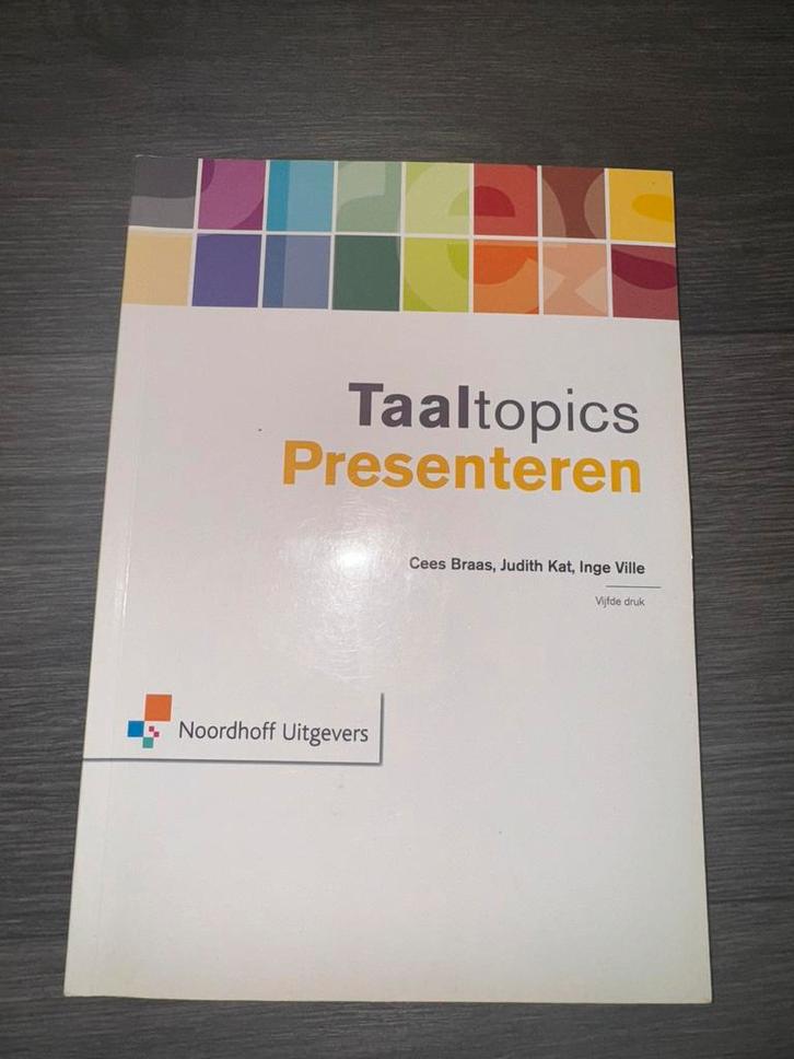 Inge Ville - Taaltopics Presenteren, Boeken, Wetenschap, Nieuw, Sociale wetenschap, Ophalen of Verzenden