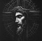Jezus Christus Handgegraveerde Afbeelding Staalgravure, Verzenden