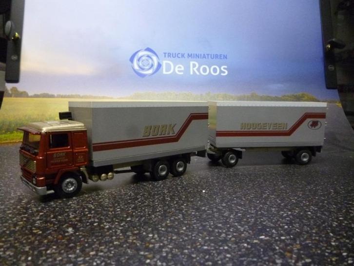 Tekno Volvo F12 Bork Transport, Hobby en Vrije tijd, Modelauto's | 1:50, Zo goed als nieuw, Bus of Vrachtwagen, Tekno, Ophalen of Verzenden
