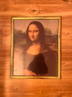 Ingelijst Mona Lisa - Goud, Antiek en Kunst, Ophalen of Verzenden