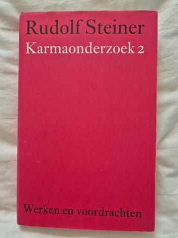 Karmaonderzoek 2 - Rudolf Steiner beschikbaar voor biedingen