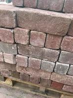 Nieuwe gebakken stenen rood/bruin genuanceerd, dik formaat., Tuin en Terras, Ophalen, Gebruikt, Klinkers, 10 m² of meer