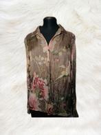 Blouse met lange mouwen: Melvin Brussels, Kleding | Dames, Blouses en Tunieken, Maat 38/40 (M), Bruin, Verzenden, Melvin Brussels