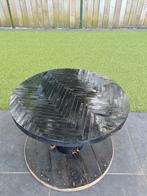 Haspel tafel, Ophalen, Minder dan 55 cm, Rond, Zo goed als nieuw
