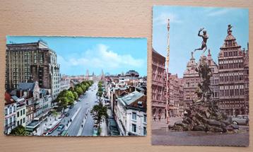 Ansichtkaarten Antwerpen omstreeks 1960. beschikbaar voor biedingen