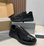 Prada americans cup black maat 43, Ophalen of Verzenden, Zo goed als nieuw, Zwart