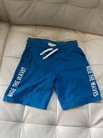 Blauwe shorts met veter pocopiano maat 140, Kinderen en Baby's, Kinderkleding | Maat 140, Meisje, Ophalen of Verzenden, Broek