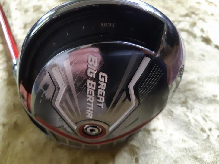 Great Big Bertha driver 10,5 gr. Shaft regular Speeder 565, Sport en Fitness, Golf, Gebruikt, Set, Ophalen of Verzenden