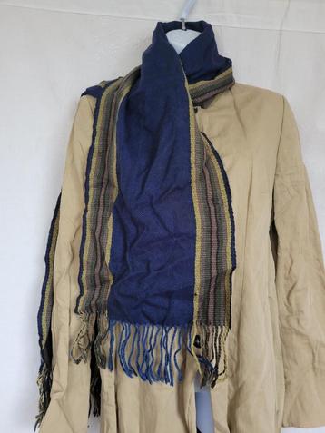 Nette blauwe heren sjaal 30x170 cm beschikbaar voor biedingen