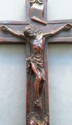 Om 1750 - 1800 GROOT Multi Relikwie Kruis Reliek Relic Cross, Antiek en Kunst, Ophalen of Verzenden