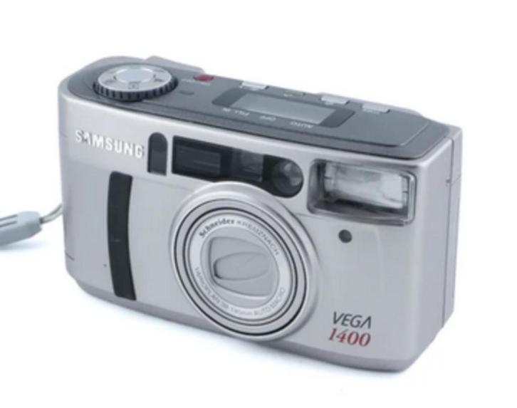 Samsung VEGA 1400 Analoge point and shoot camera, Audio, Tv en Foto, Fotocamera's Analoog, Zo goed als nieuw, Compact, Samsung