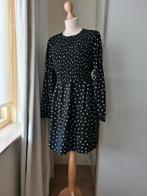 GANNI SMOCK CRÊPE MINIDRESS 42, Maat 38/40 (M), Verzenden, Zwart, Ganni