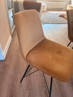 Velvet stoelen 2x, Huis en Inrichting, Stoelen, Ophalen, Zo goed als nieuw, Overige kleuren, Twee
