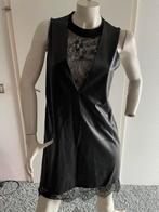 Zara lederlook jurkje met kant maat m, Kleding | Dames, Jurken, Maat 38/40 (M), ., Ophalen of Verzenden, Zo goed als nieuw