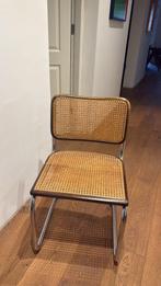 Breuer Cesca Thonet Stoel, Rotan Zitting Donker Hout, Ophalen, Gebruikt, Bruin, Eén