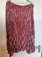 Gerry Weber velours rok met 46, Kleding | Dames, Rokken, Maat 46/48 (XL) of groter, Ophalen of Verzenden, Zo goed als nieuw, Roze