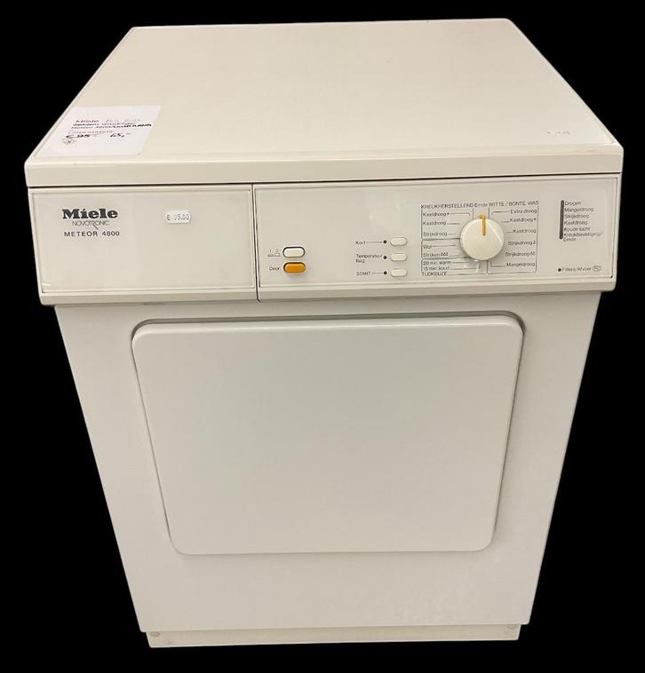 Miele Meteor 4800 hete lucht wasdroger luchtdroger # 9540, Witgoed en Apparatuur, Wasdrogers, Gebruikt, Luchtafvoer, Voorlader