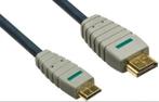 HDMI - mini HDMI kabel 1 meter 4K TV, 3D Bandridge, Ophalen of Verzenden, Zo goed als nieuw, Minder dan 2 meter, HDMI-kabel