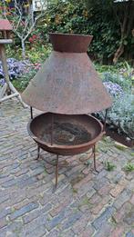 gietijzeren tuinhaard, Tuin en Terras, Ophalen, Gebruikt