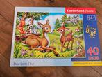 Kinderpuzzel Dear Little Deer - 40 stukjes, Ophalen of Verzenden, 10 tot 50 stukjes, Zo goed als nieuw, 4 tot 6 jaar