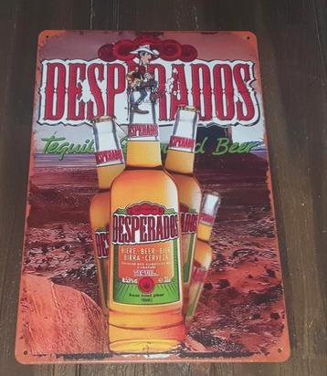 Wandbord Desperados  beschikbaar voor biedingen