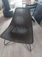 Ikea Rotan Leunstoel - Comfortabel en Stijlvol, Huis en Inrichting, Stoelen, Ophalen, Gebruikt, Bruin, Scandinavisch