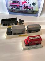 EFSI TOYS - MILITAIRE DAF + MILITAIRE VOLVO + BRANDWEER, Verzenden, Nieuw, Bus of Vrachtwagen, Efsi